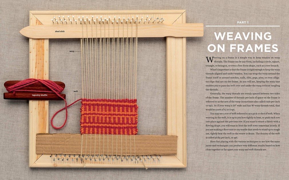 The Weaving Explorer, Ingenious Techniques, Accessible Tools and