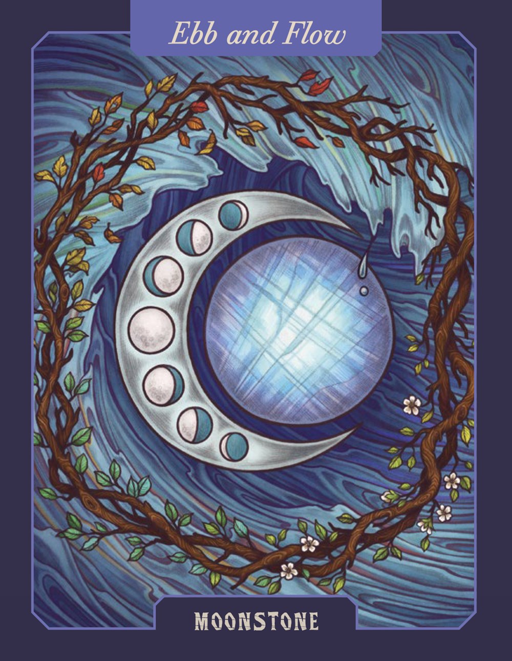 The Illustrated Crystallary Oracle Cards by MAIA TOLL 36Card Deck of