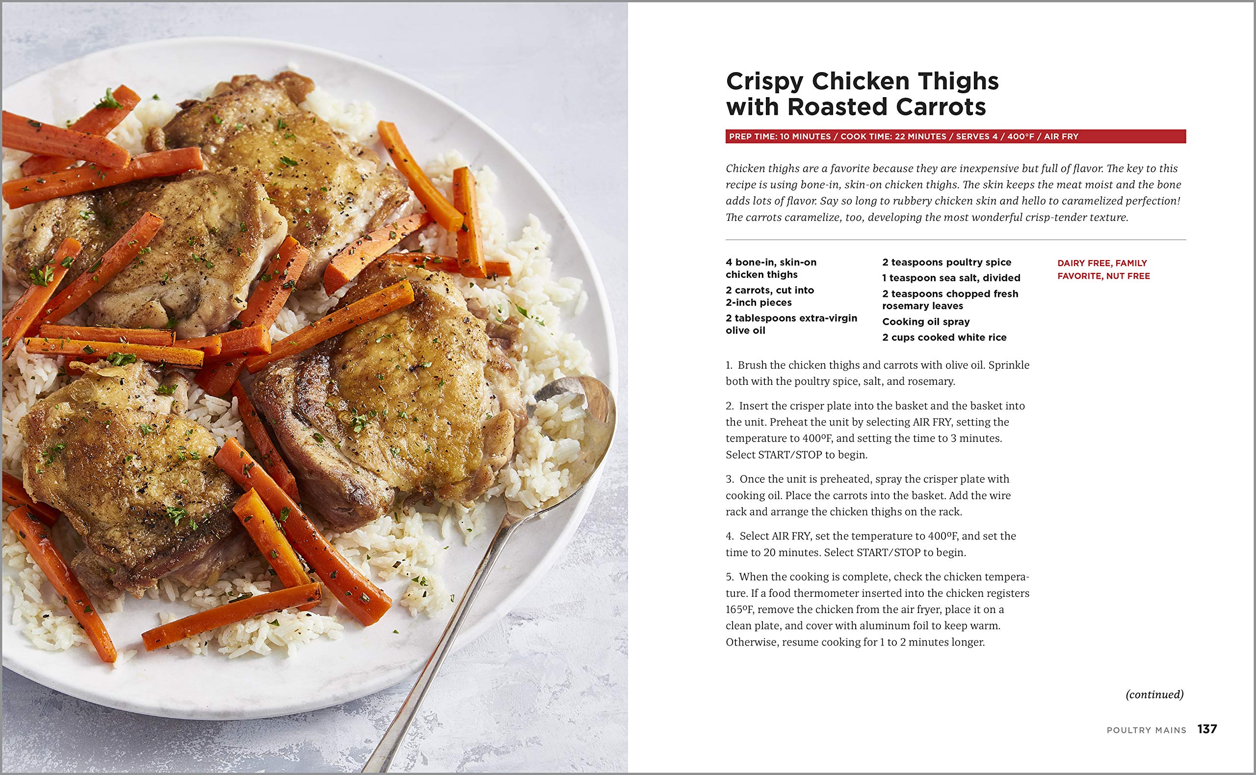 Ninja Air Fryer Cookbook for Beginners, 75+ Recipes for Faster