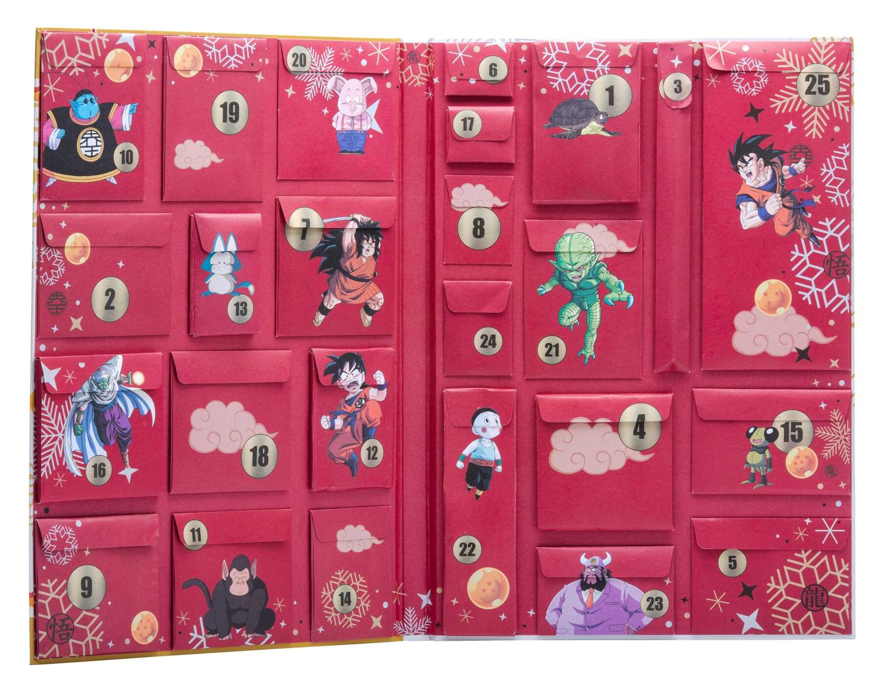 Dragon Ball Z The Official Advent Calendar 25 Days Of Surprises With dragon-ball-z-the-official-advent-calendar-25-days-of-surprises-with