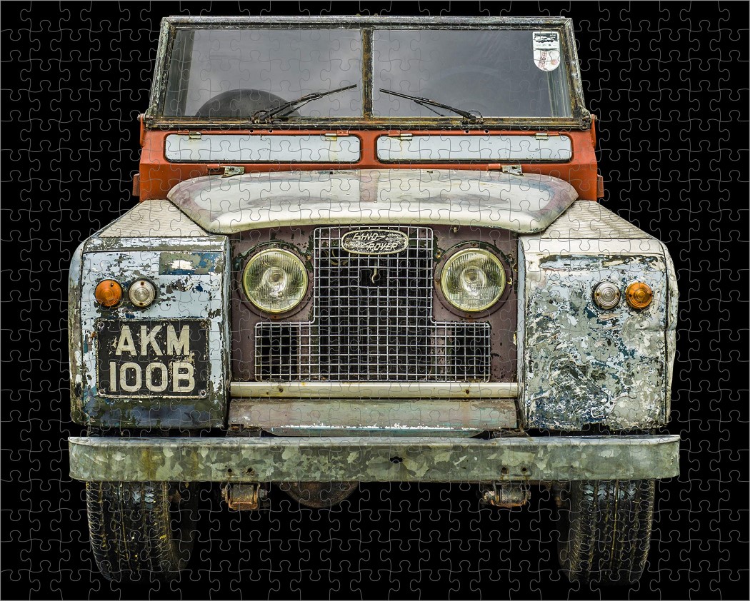 1964 Land Rover Series IIA, 500-Piece Jigsaw Puzzle by Matt Hranek ...