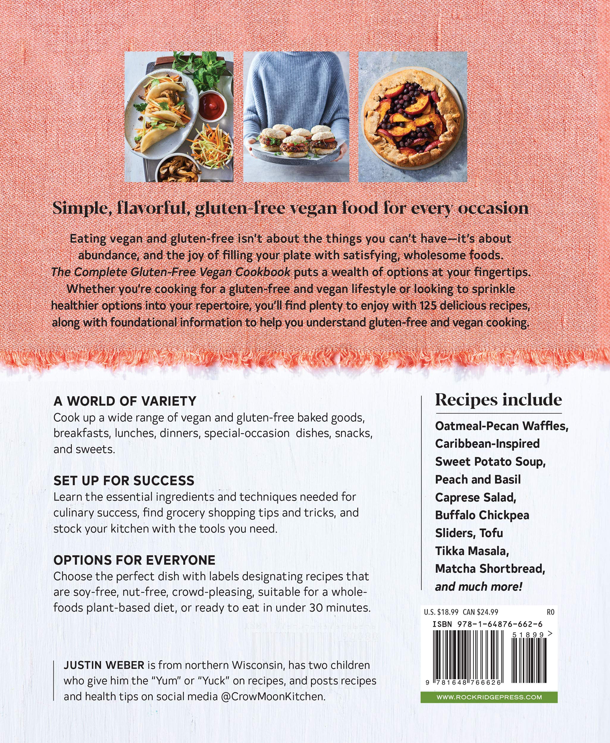 The Complete Glutenfree Vegan Cookbook, 125 Recipes Everyone Can Enjoy