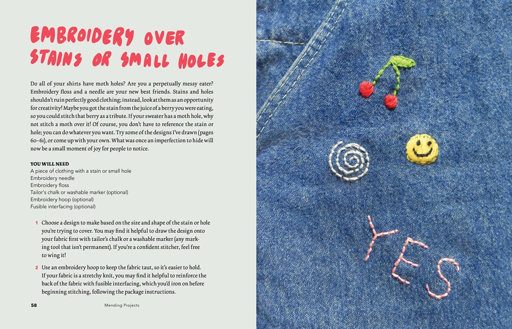 Wear, Repair, Repurpose, A Maker's Guide to Mending and Upcycling