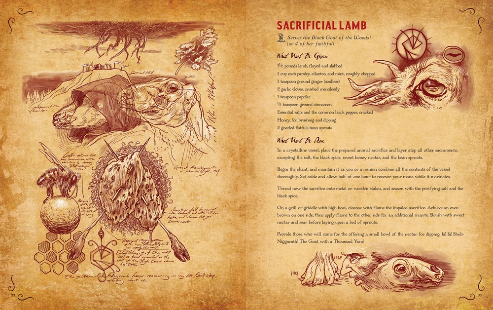 The Necronomnomnom a Cookbook of Eldritch Horror, Recipes and Rites ...