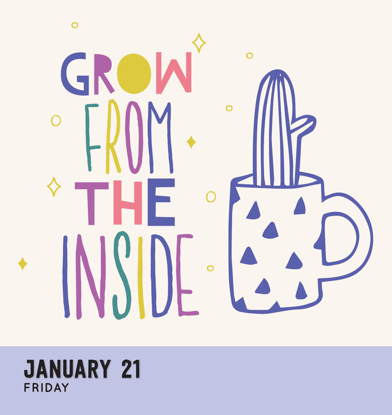Instant Happy Notes 2022 Daily Desk Calendar, 365 Reminders to Smile