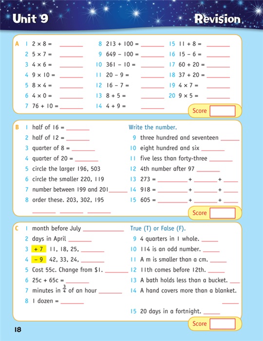 Mathspower Sample Year 6 Worksheet Targeting Maths Australian