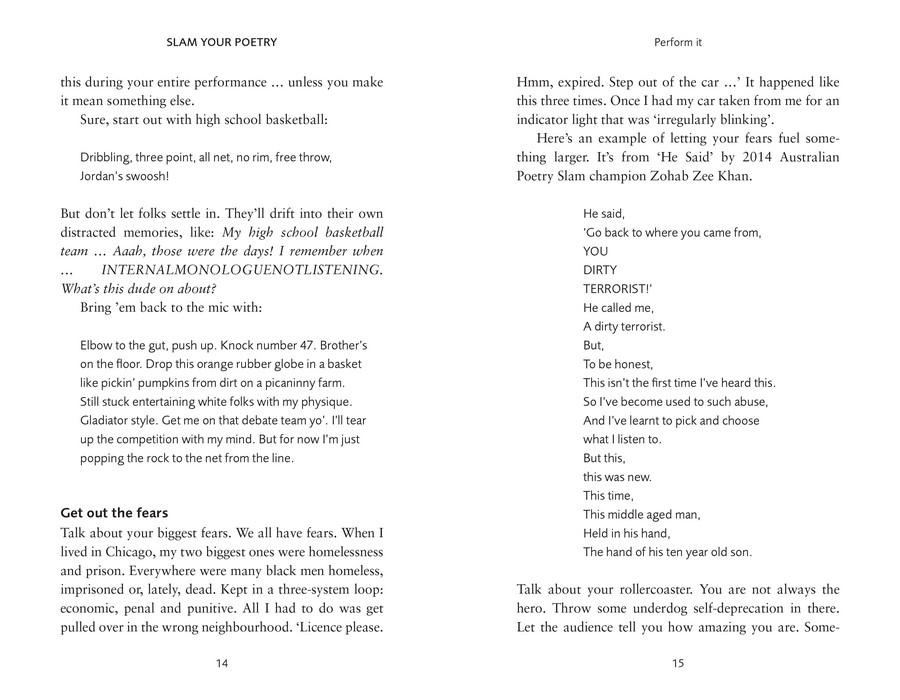 Slam Your Poetry Write A Revolution By Miles Merrill 9781742236094