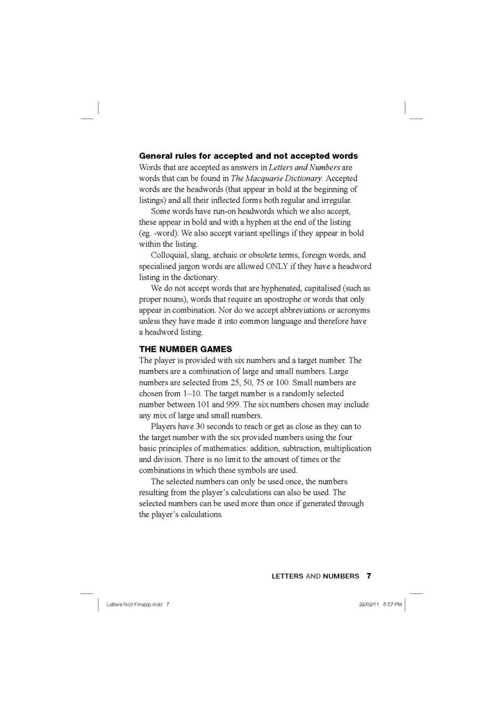 Letters and Numbers 3 by SBS Staff 9781742701677 Booktopia