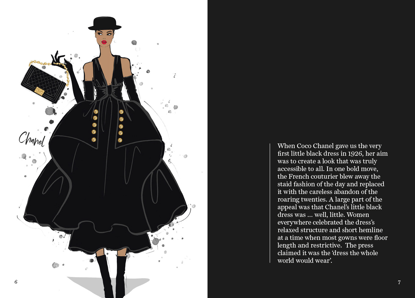 Megan Hess: The Little Black Dress by Megan Hess | A Love Story |  9781743797358 | Booktopia