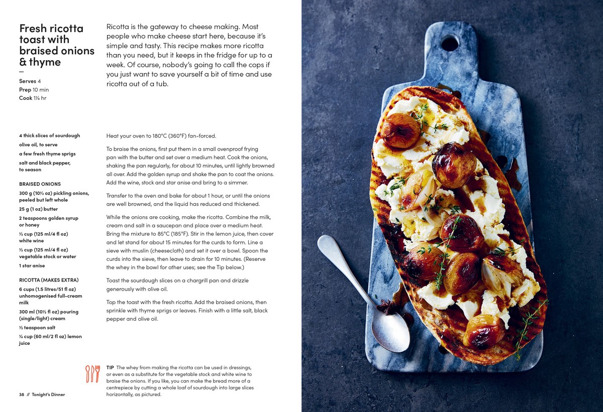 Tonight's Dinner, Home Cooking for Every Day Recipes From The Cook Up