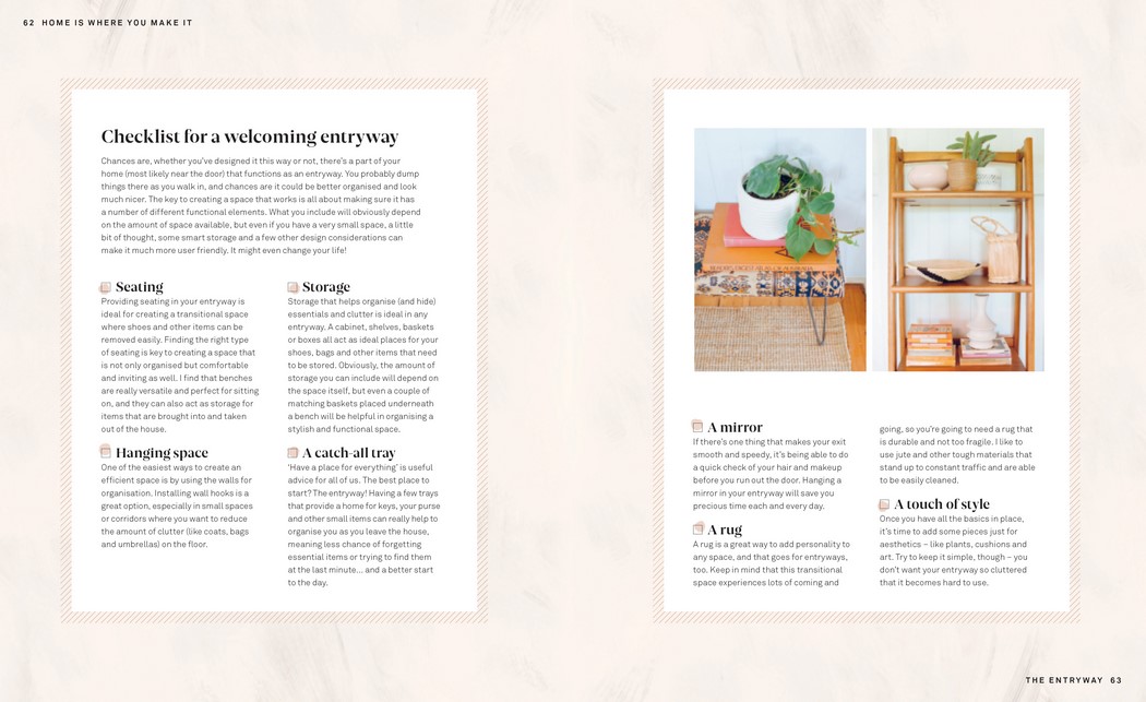 Home Is Where You Make It, DIY ideas and styling secrets to create a