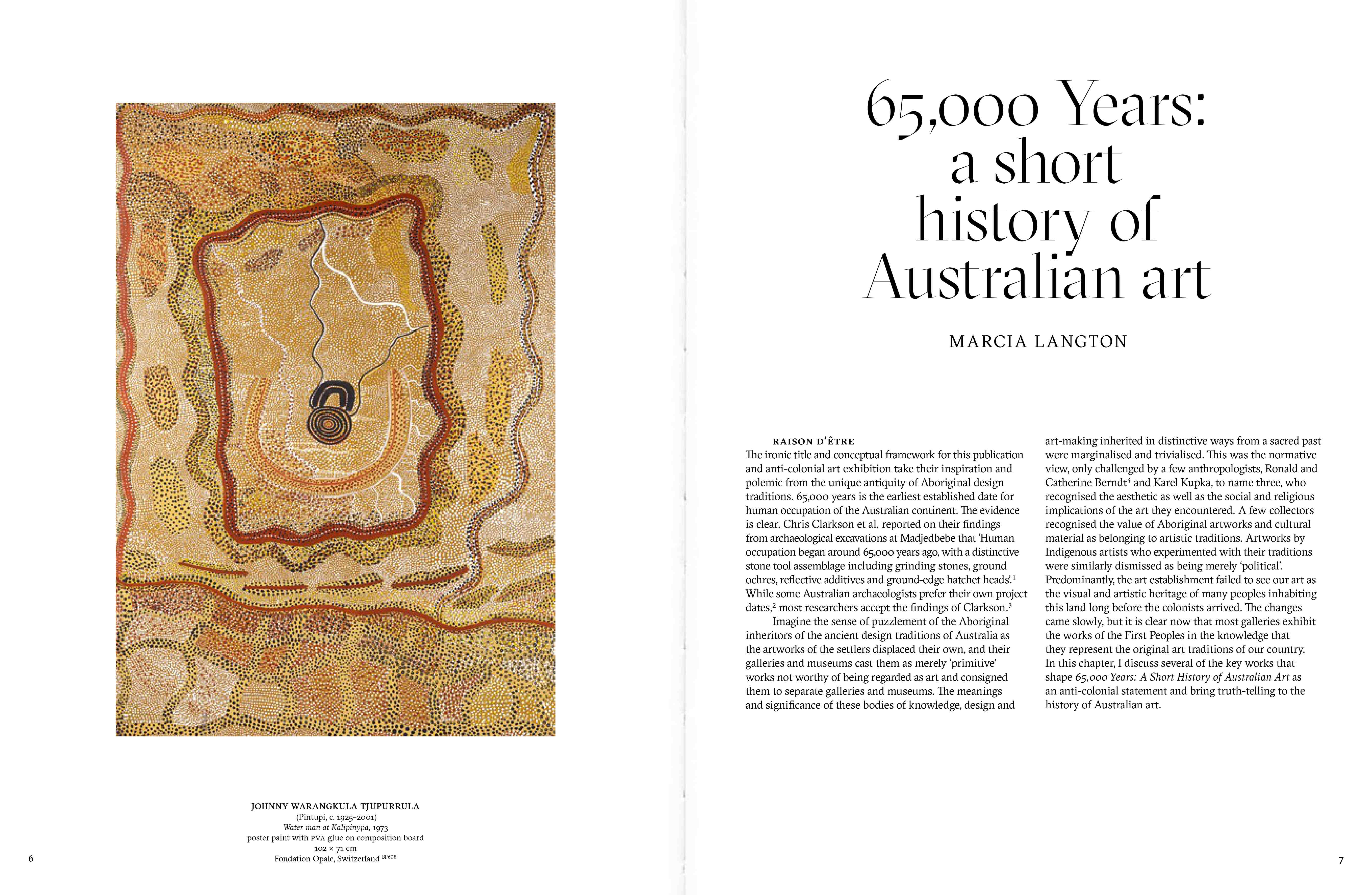 65,000 Years by Judith Ryan | A Short History of Australian