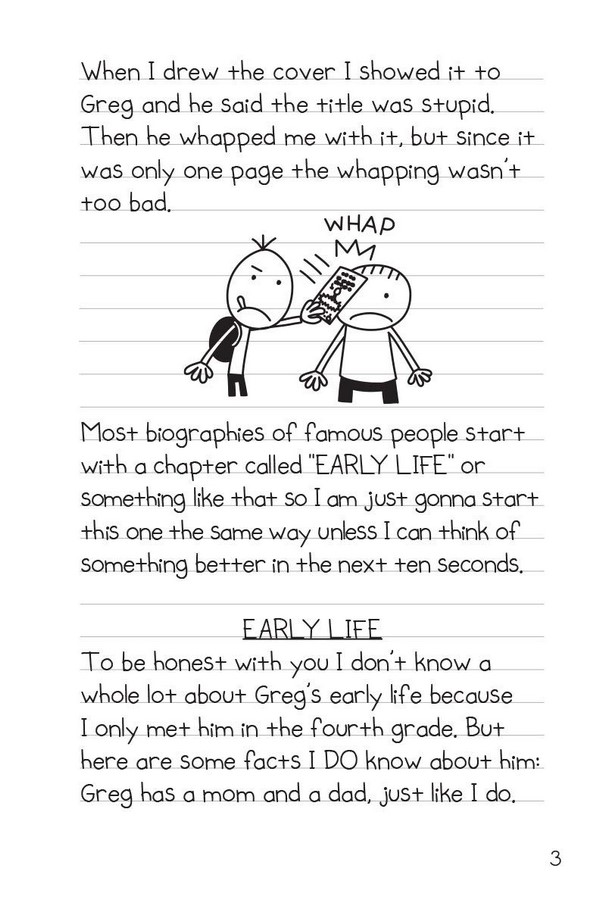 diary of an awesome friendly kid