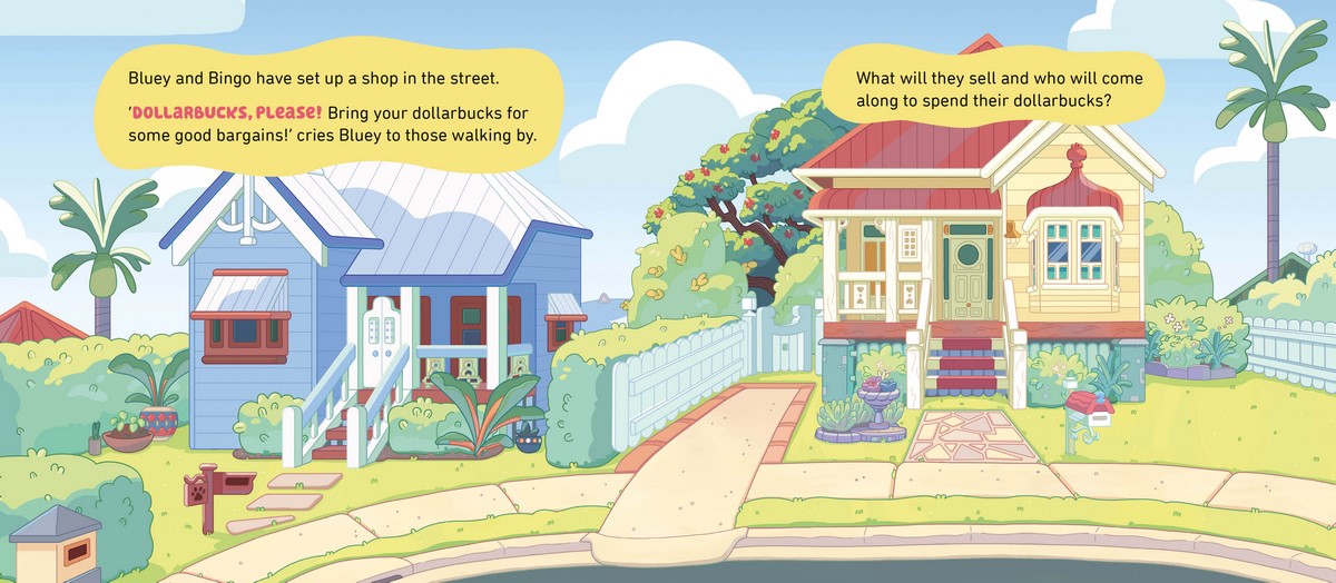 Bluey Let's Play Outside! by Bluey A Book 9781760899929