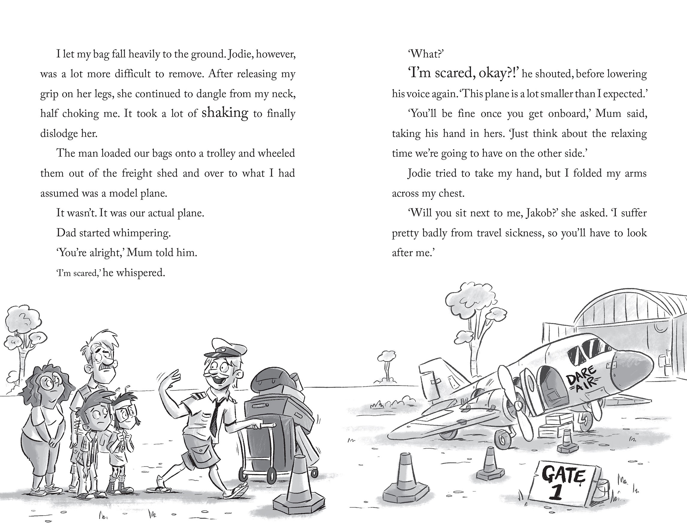 Crash Landing by Nathan Luff Family Disasters Book 1 9781761122729