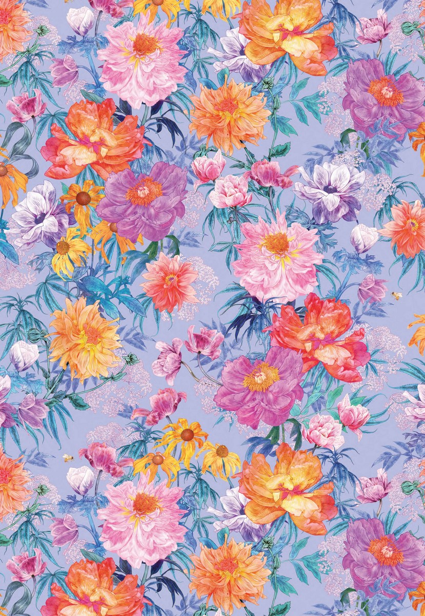 Posy by Adriana Picker A Wrapping Paper Book, All Wrapped Up by