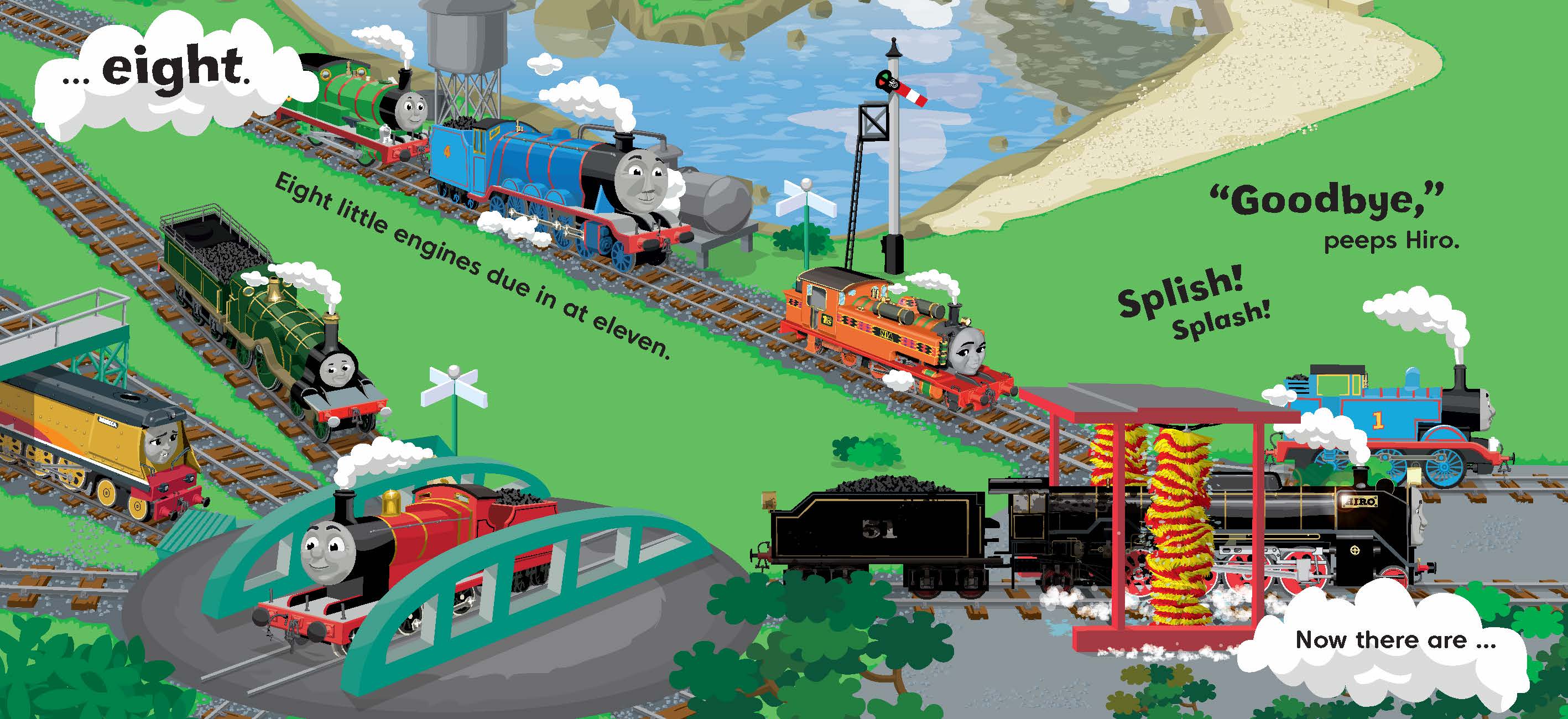 Ten Little Engines, Thomas and Friends by Thomas and Friends