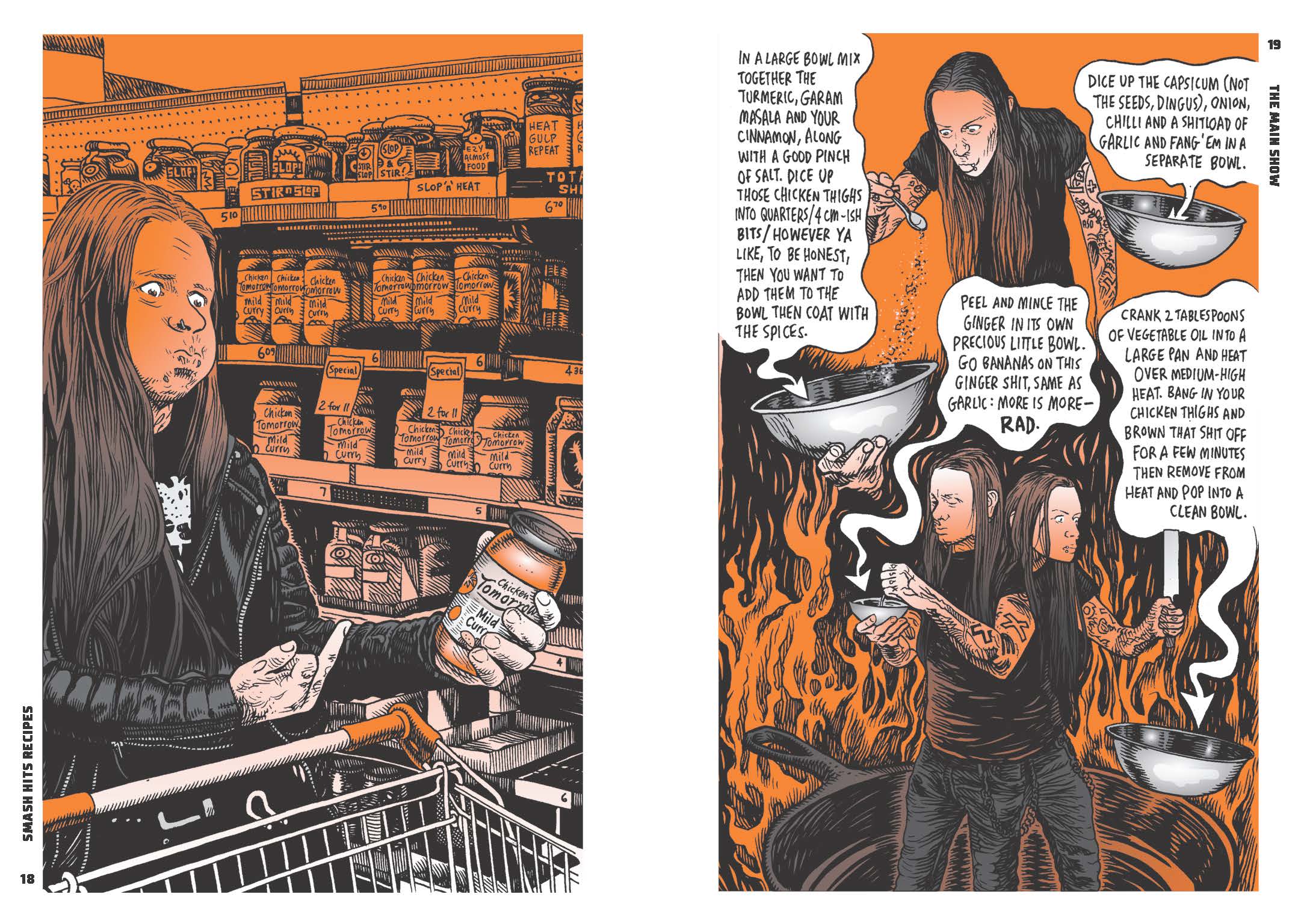 Smash Hits Recipes, Rude Words and Ripper Feeds by Nat's What I Reckon