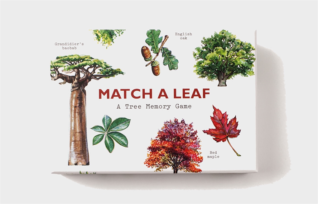 Match a Leaf, A Tree Memory Game by Tony Kirkham | 9781786272270 ...