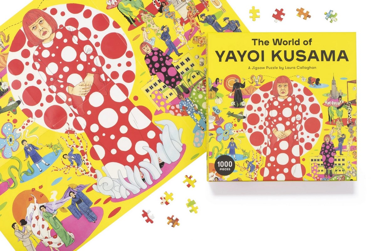 The World of Yayoi Kusama, 1000Piece Jigsaw Puzzle by Laura Callaghan