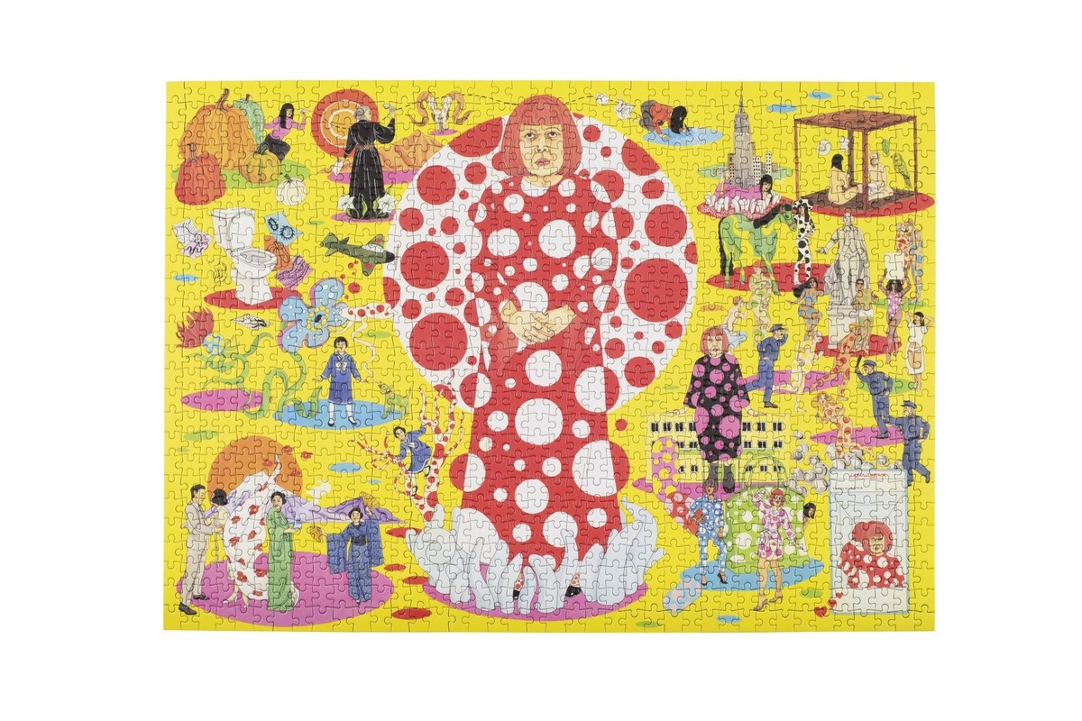 The World of Yayoi Kusama Puzzle, 1000Piece Jigsaw Puzzle by Laura