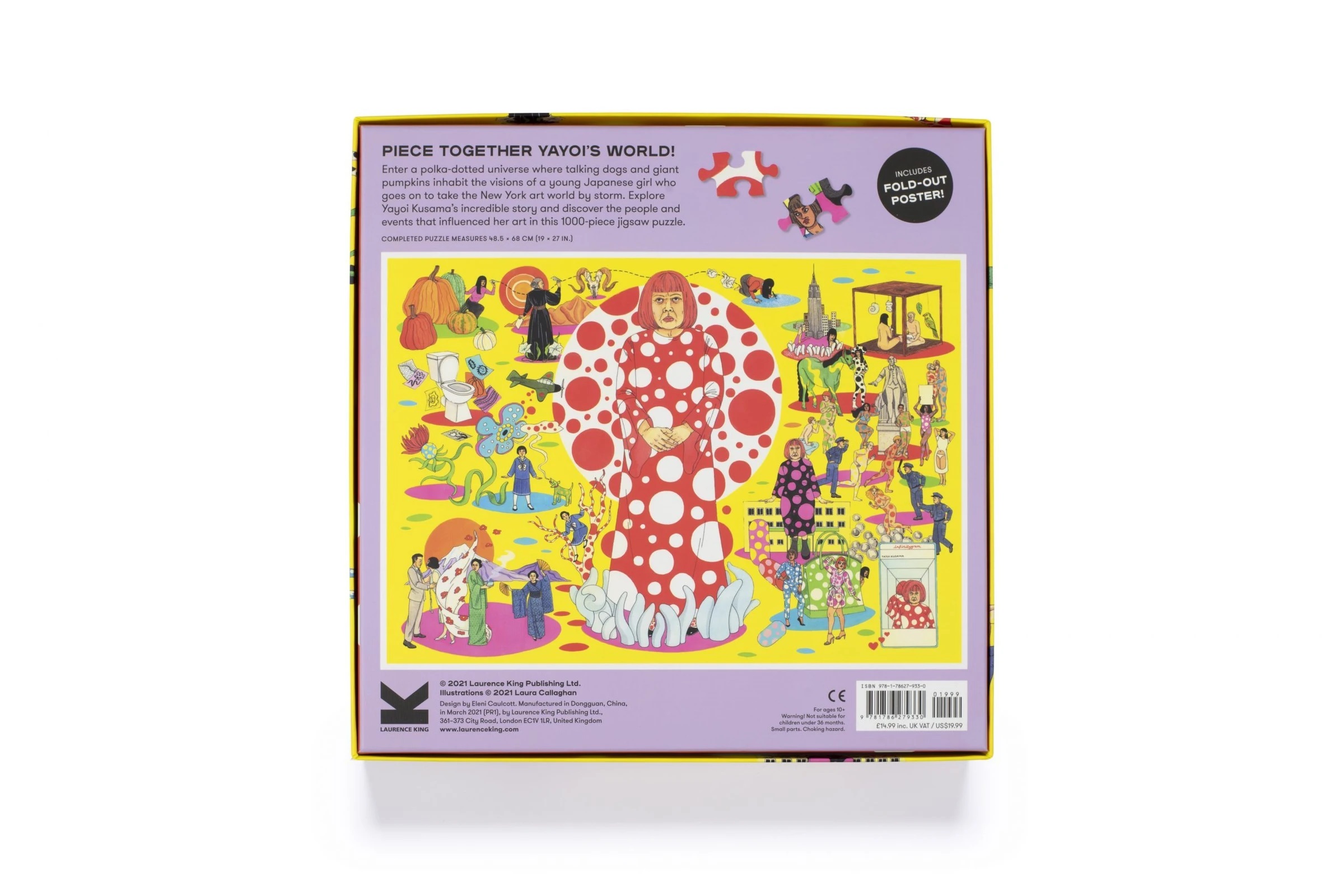 The World of Yayoi Kusama Puzzle, 1000Piece Jigsaw Puzzle by Laura