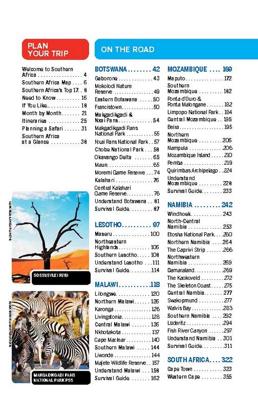 Southern Africa, Lonely Planet Travel Guide : 7th Edition by Lonely ...