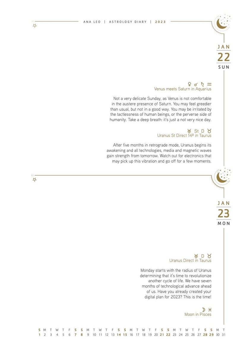 The Astrology Diary 2024 by Ana Leo 9781786787576 Booktopia