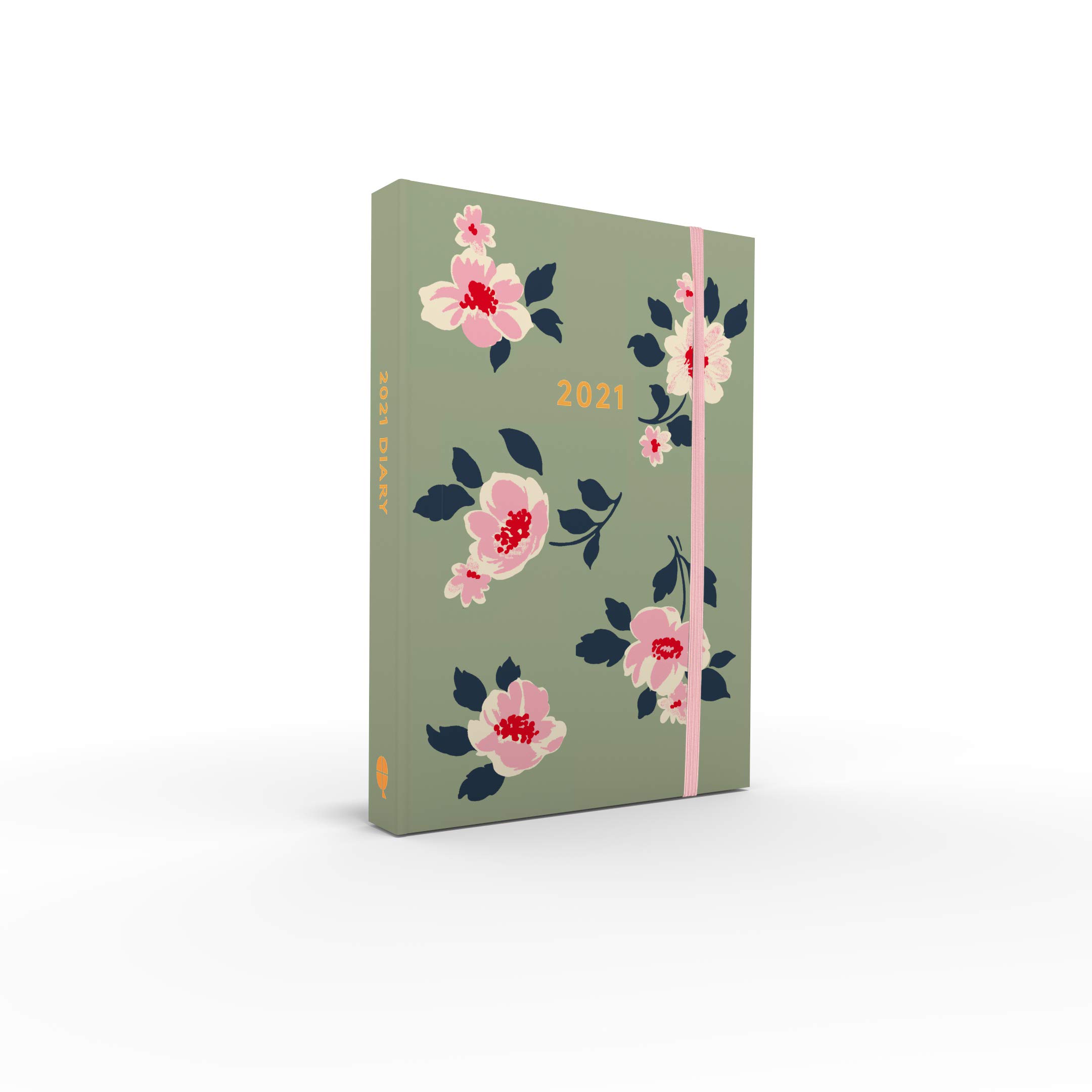 Cath Kidston A6 Khaki Dusk Floral 2021 Diary, Flexibound by Cath Kidston 9781787135901