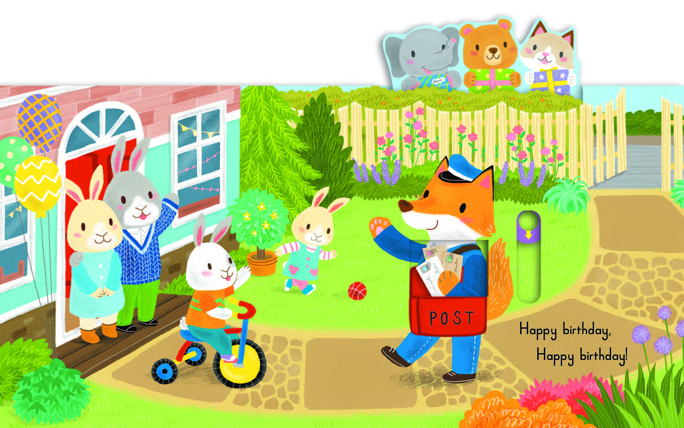 Pookopia Happy Birthday (Sing Along With Me!) by Yu-hsuan Huang | 9781788007627 ...
