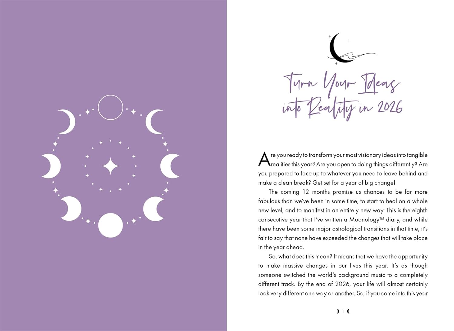 2026 Moonology Diary