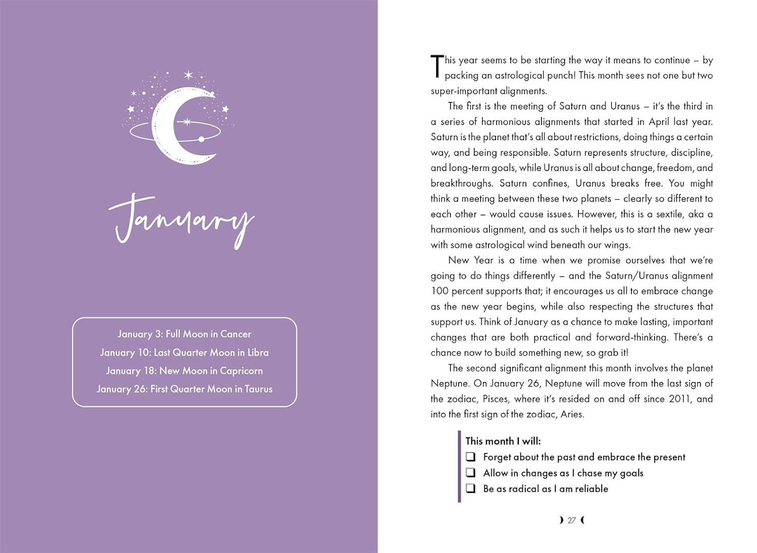 2026 Moonology Diary