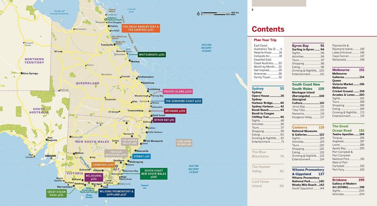 Best of East Coast Australia, Lonely Travel Guide 1st Edition — free download