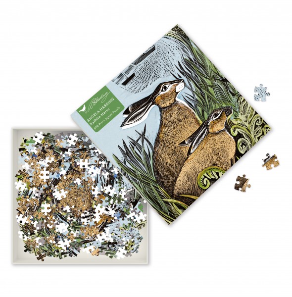Angela Harding Rathlin Hares Puzzle, 500Piece Jigsaw Puzzle by