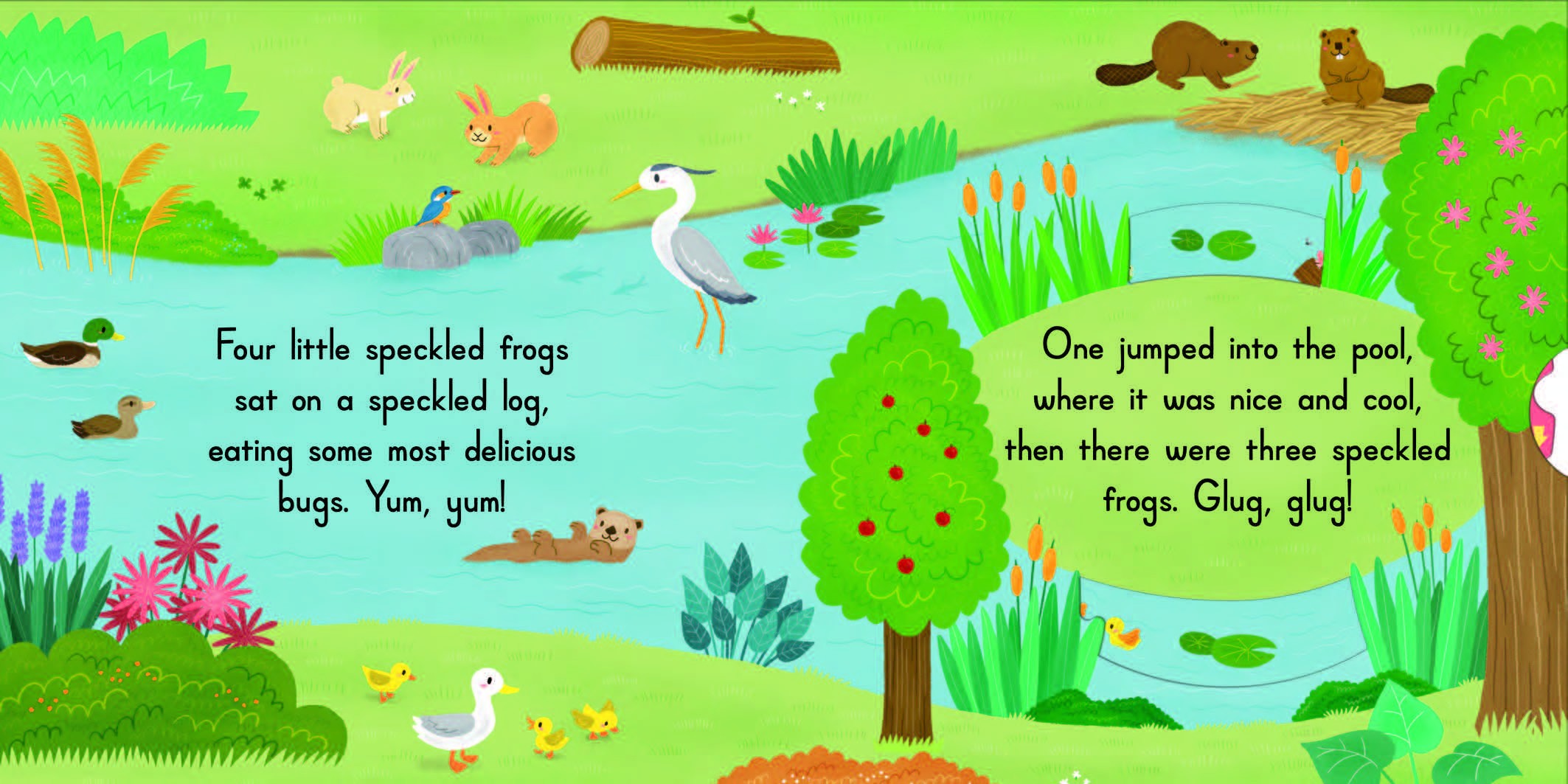 Five Little Speckled Frogs (Sing Along With Me!) by Yu-hsuan Huang ...