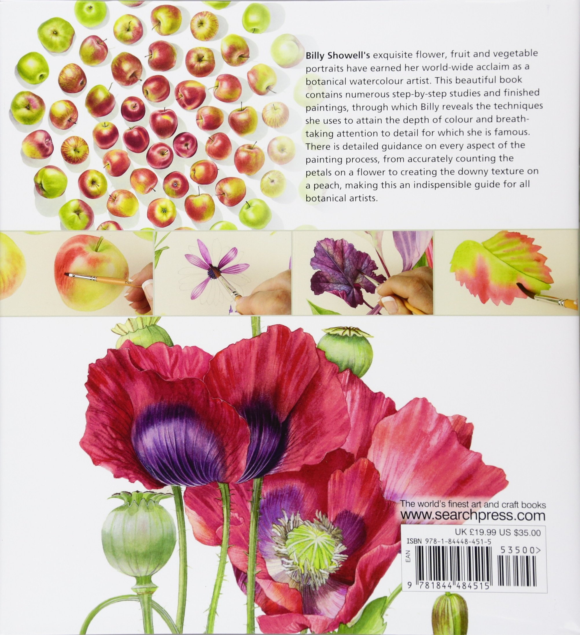 Billy Showell's Botanical Painting in Watercolour by Billy Showell