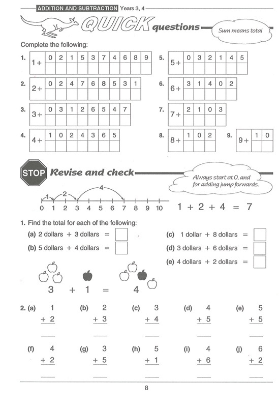 Excel Basic Skills : Addition & Subtraction: Years 3 - 4, Get the ...