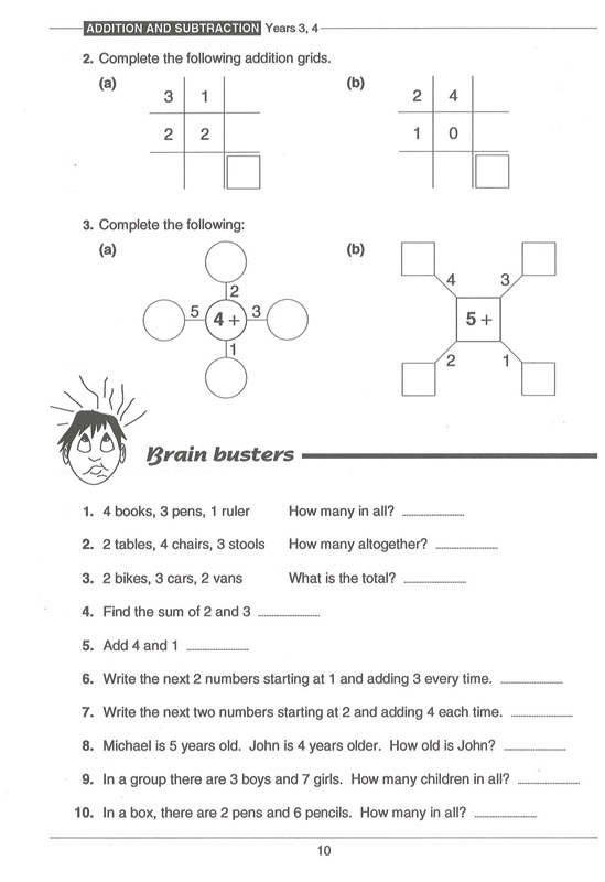 Excel Basic Skills : Addition & Subtraction: Years 3 - 4, Get the ...