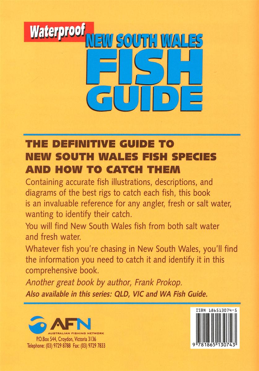 AFN New South Wales Fish Guide , Waterproof Pocket Size by Frank Prokop ...