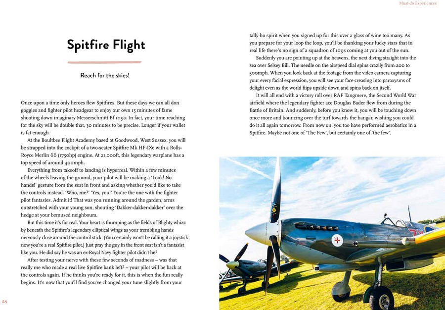 The Great British Bucket List, Utterly Unmissable Britain by Richard