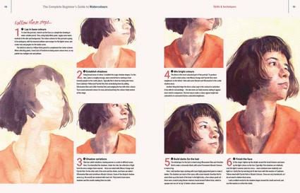 The Complete Beginner's Guide To Watercolours by Phillipa Grafton