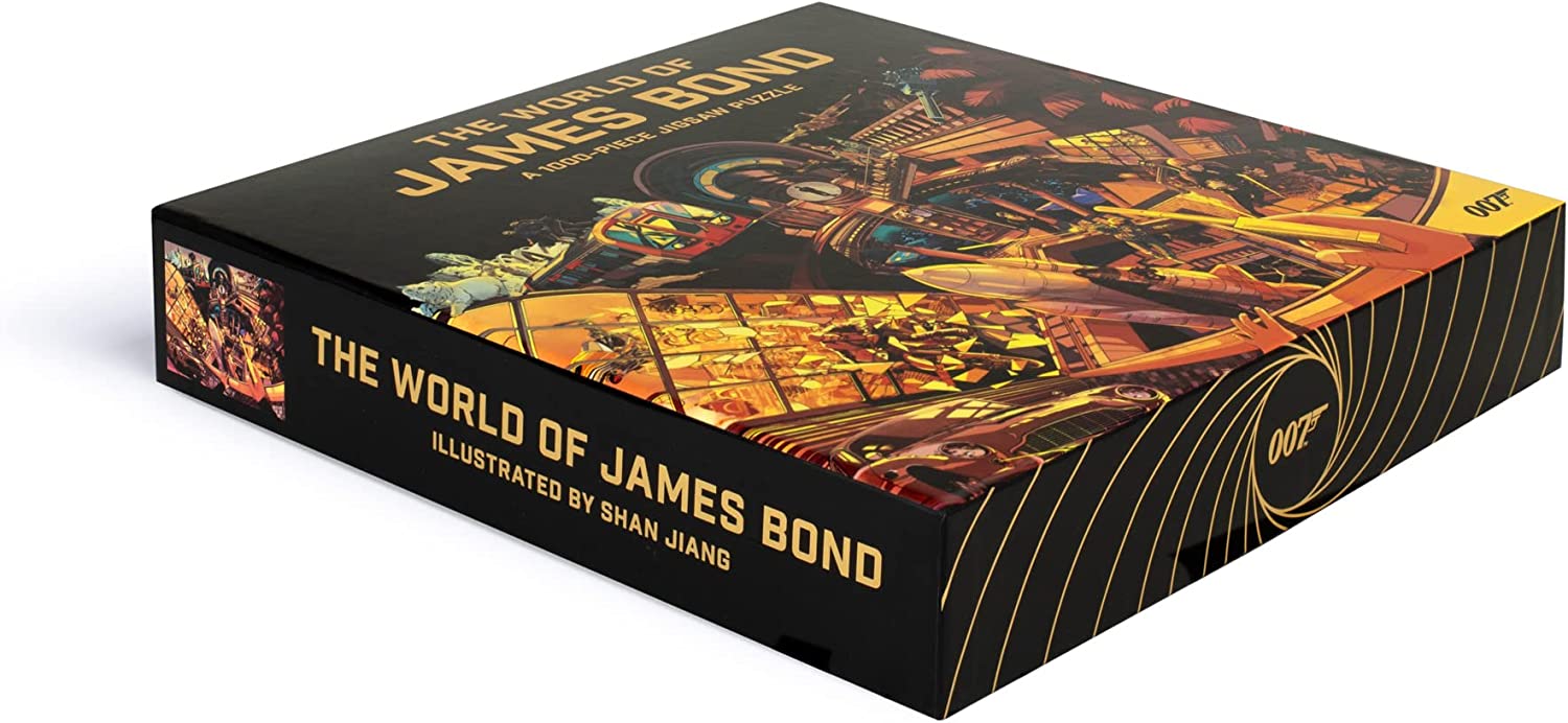 The World of James Bond - Puzzle, 1000-Piece Jigsaw Puzzle by Laurence ...
