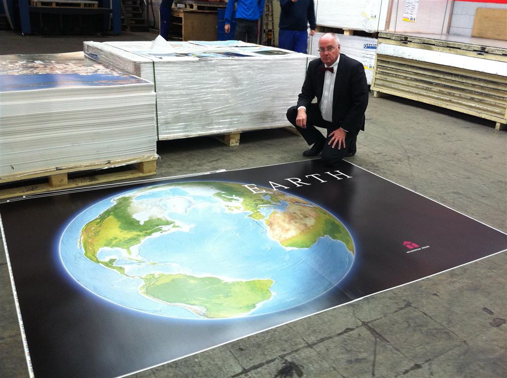 Booktopia Earth Platinum The Biggest Atlas in the World by