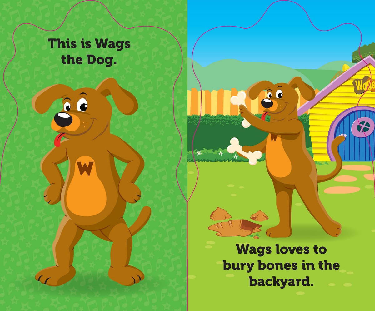 The Wiggles, Wiggly Friends Shaped Board Book by The Wiggles ...