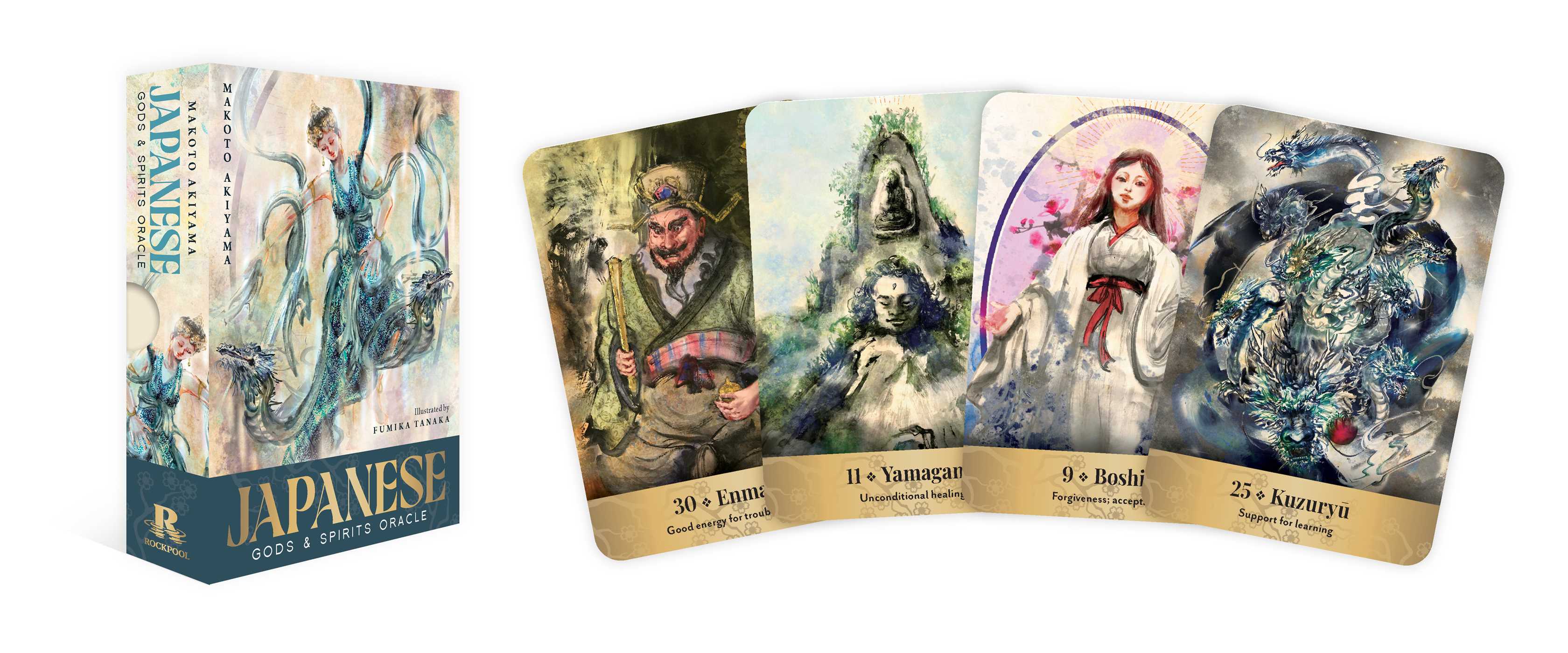 Japanese Gods & Spirits Oracle by Makoto Akiyama | 9781923208186 | Booktopia 美品　Keiko's Moon Oracle Cards 正規品　絶版