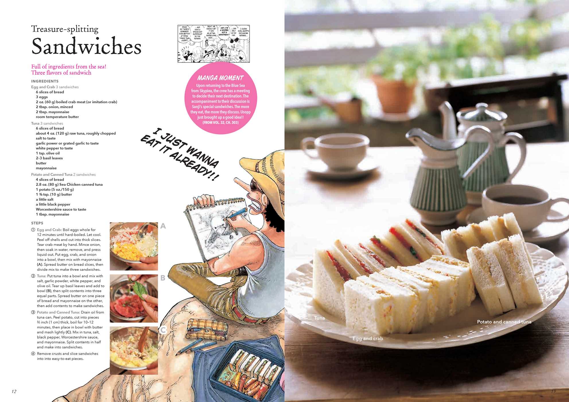 One Piece by Sanji Pirate Recipes 9781974724468 Booktopia