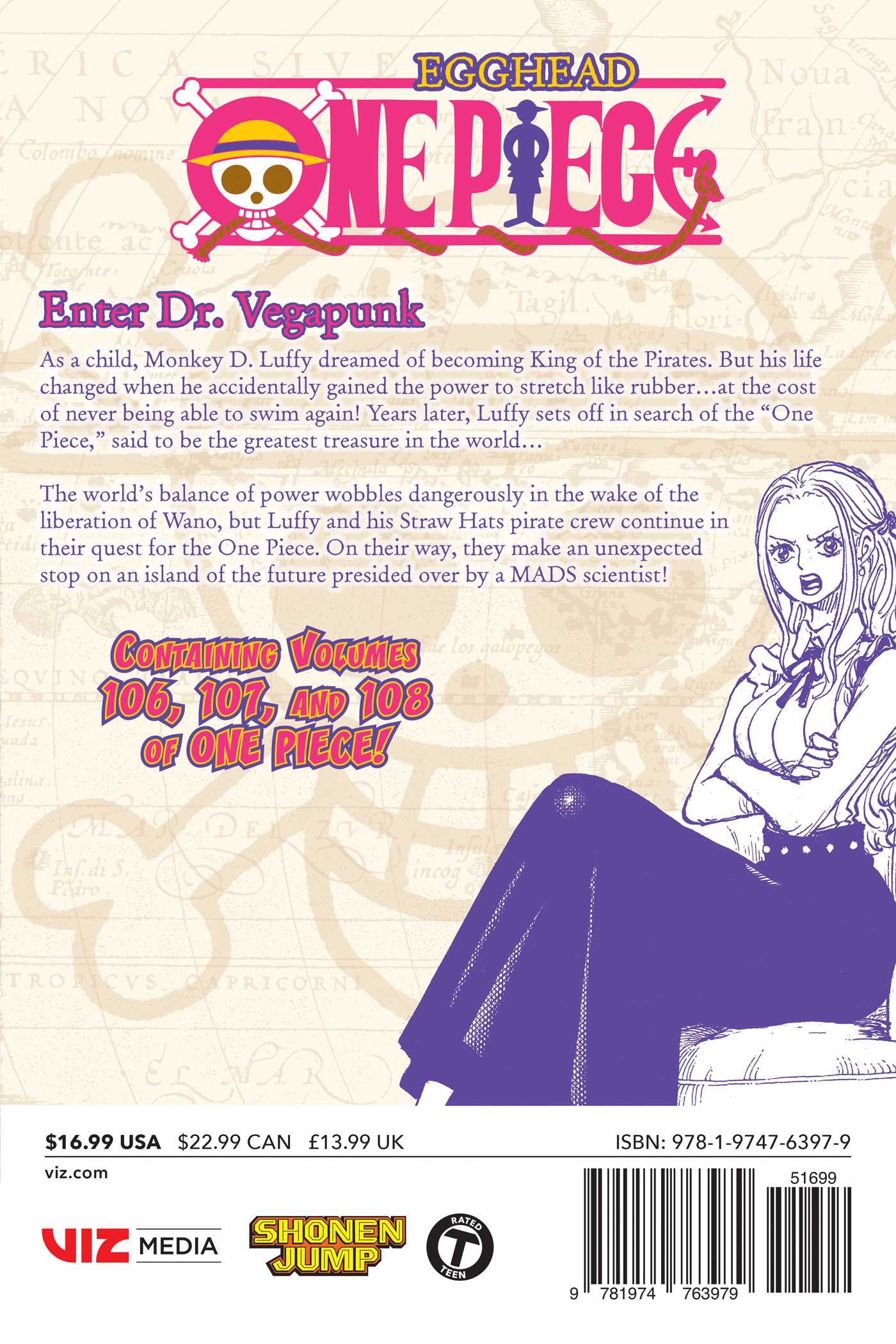 One Piece (Omnibus Edition), Vol. 36 by Eiichiro Oda | Includes