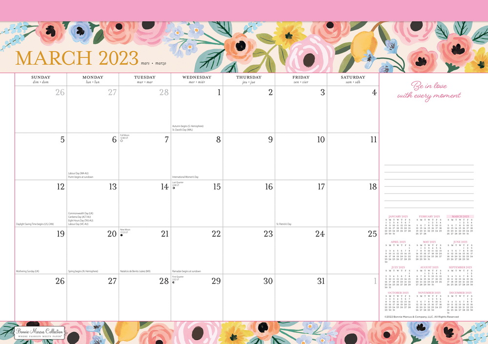 Bonnie Marcus 2023 Desk Planner, 2023 Desk Planner by BrownTrout US 9781975449636 Booktopia