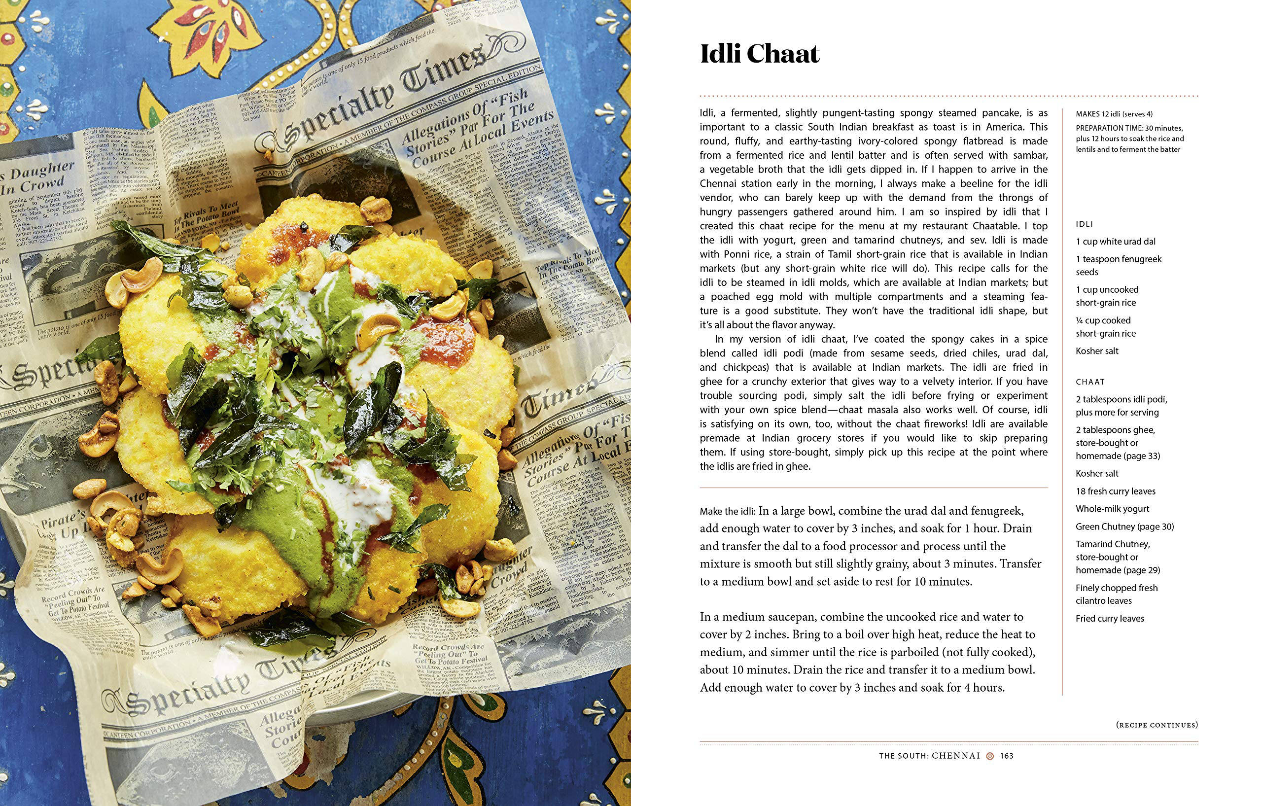 Chaat, Recipes from the Kitchens, Markets, and Railways of India