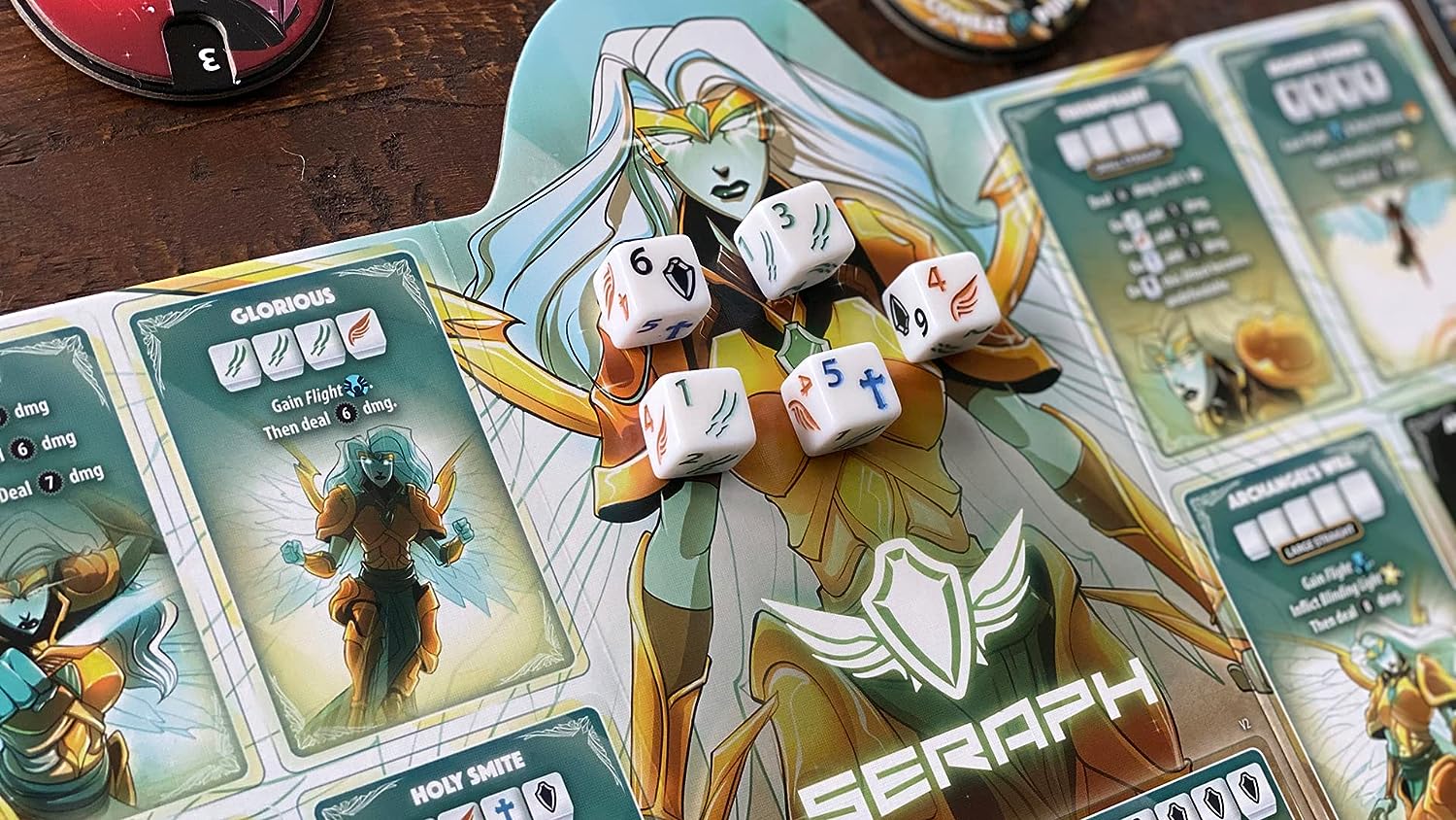 Dice Throne Season 2 Battle Box 4 Seraph VS Vampire Lord Strategy